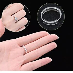 3/$15💗ring sizers 2 pack spiral grip adjustable guard perfect fit ring saver 2